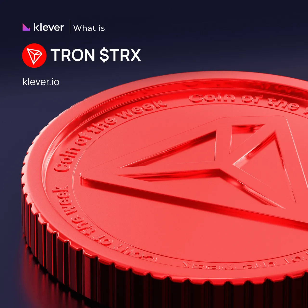 What is Tron TRX? - Klever • All in One Crypto Hot and Cold Wallet