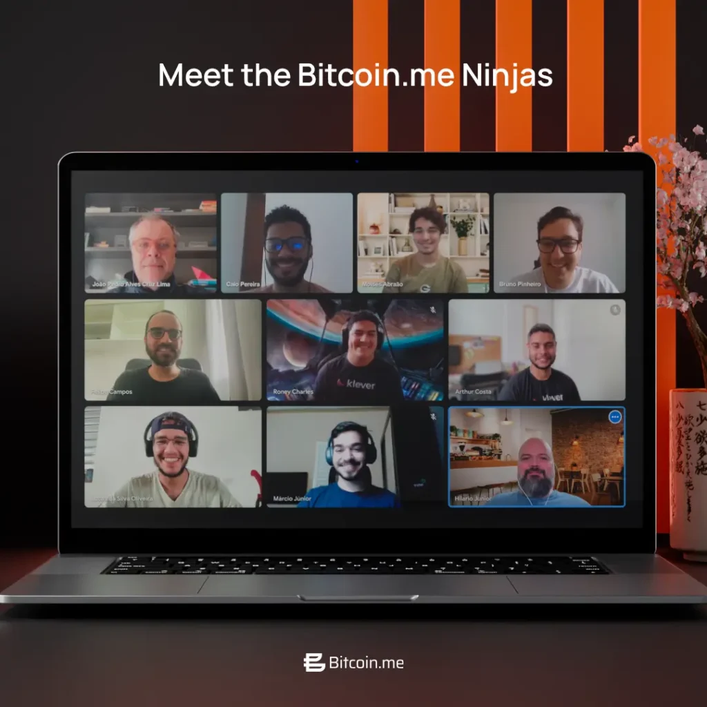 Klever Wallet expand - the image introduce all the people behind bitcoin.me